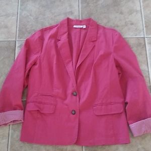 Women's size large croft & Barrow Blazer